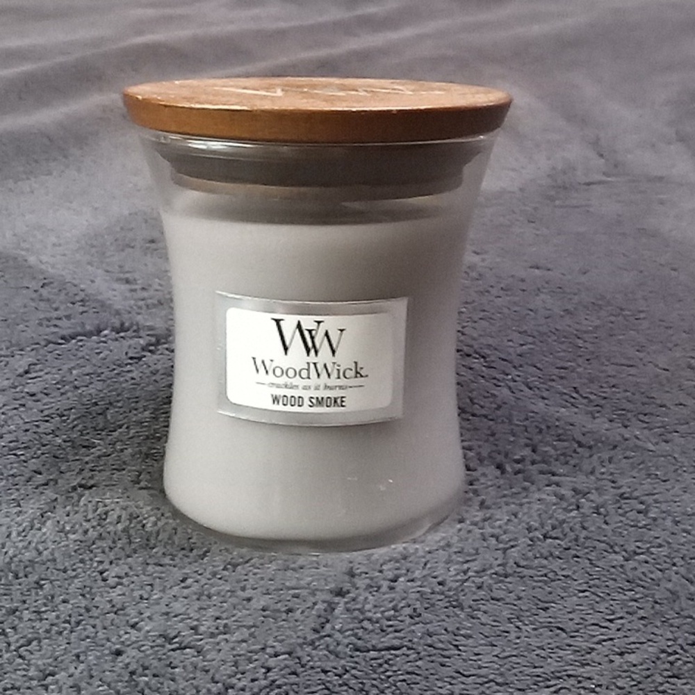 Wood Smoke Woodwick Mini 3oz Candle New